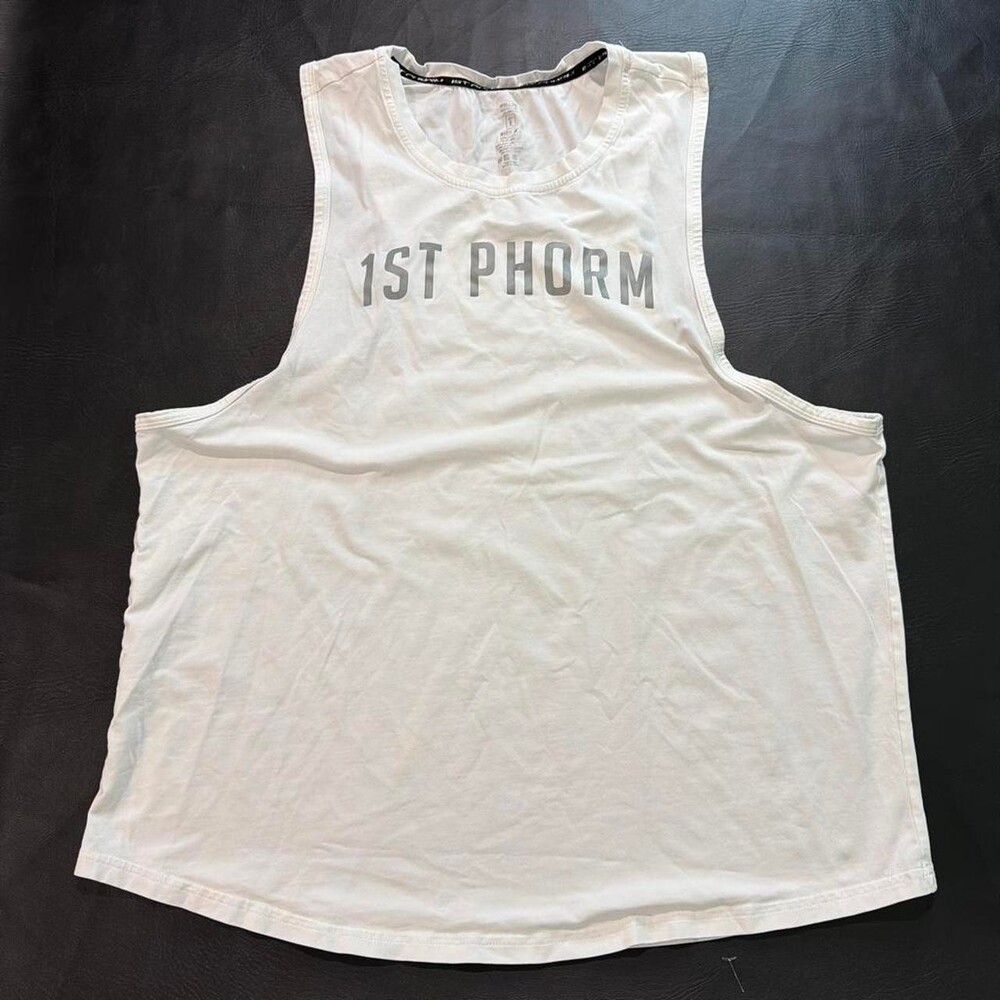 Men's White Vest